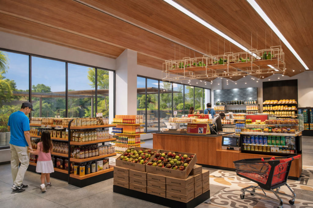 convenience store amenity Pristine O2 World Kharadi