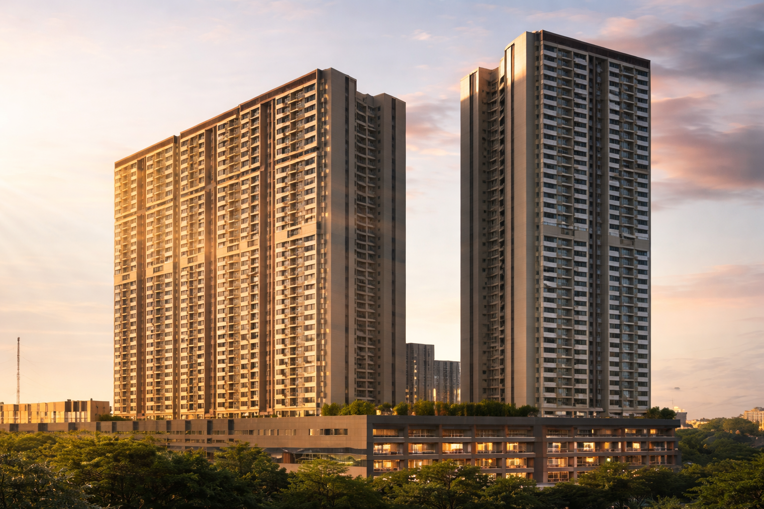 Godrej Elaris Magarpatta 2 3 4 BHK township Pune