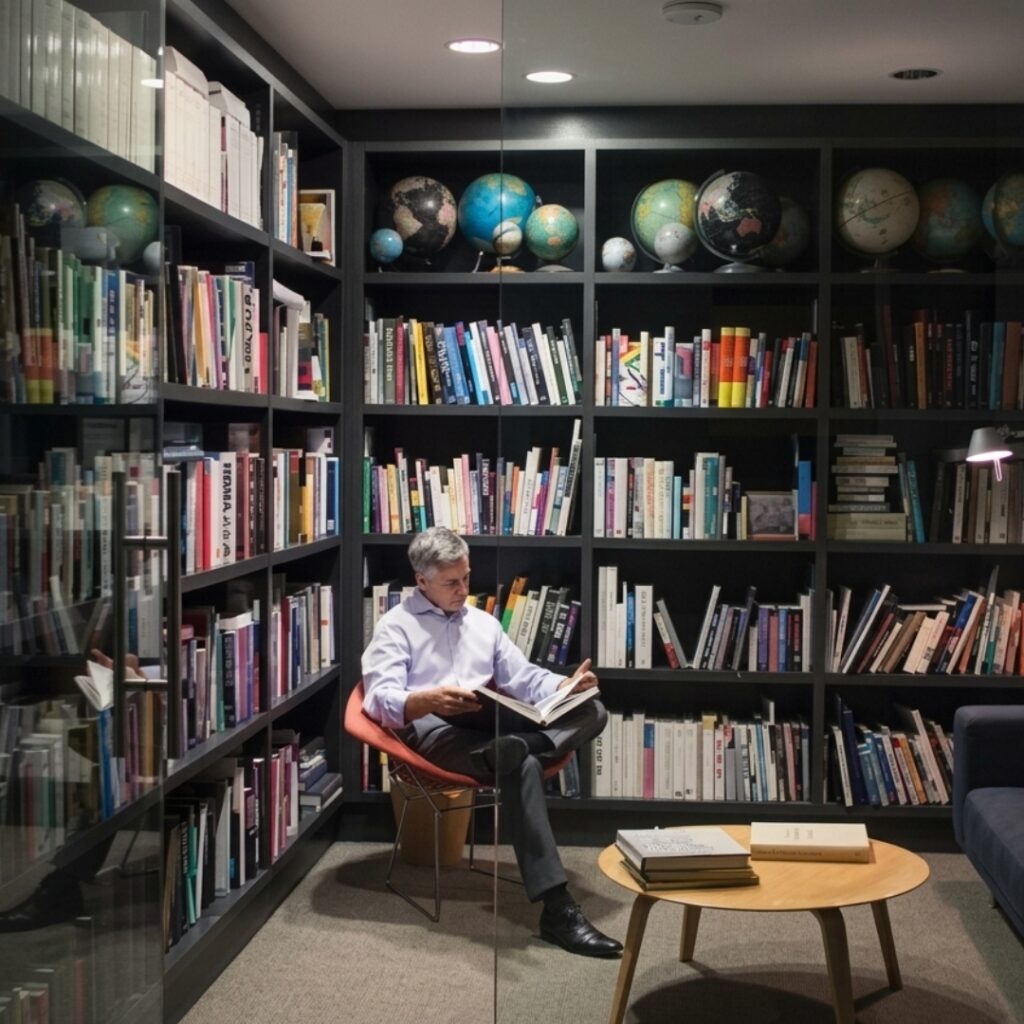 library residential apartment Pune