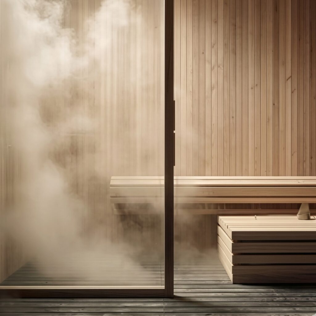 Varma Infinity Evana modern wooden sauna lifestyle amenities Wakad Pune