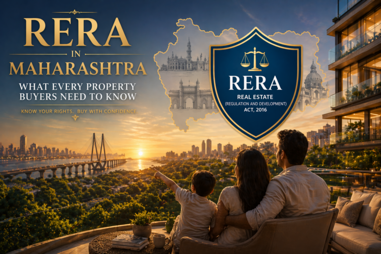RERA in Maharashtra - What Every Property Buyer Needs to Know​