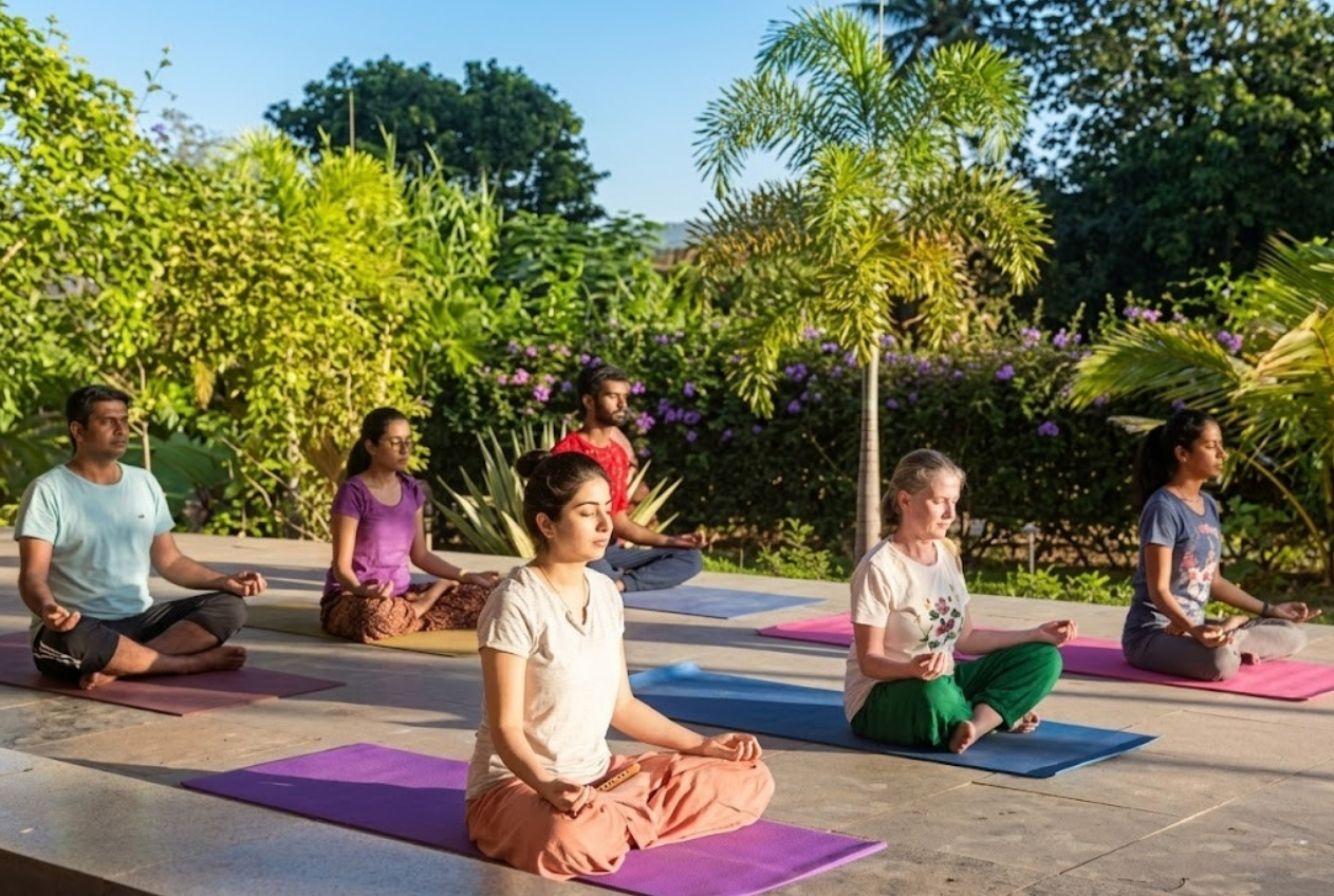 Godrej Emerald Waters yoga