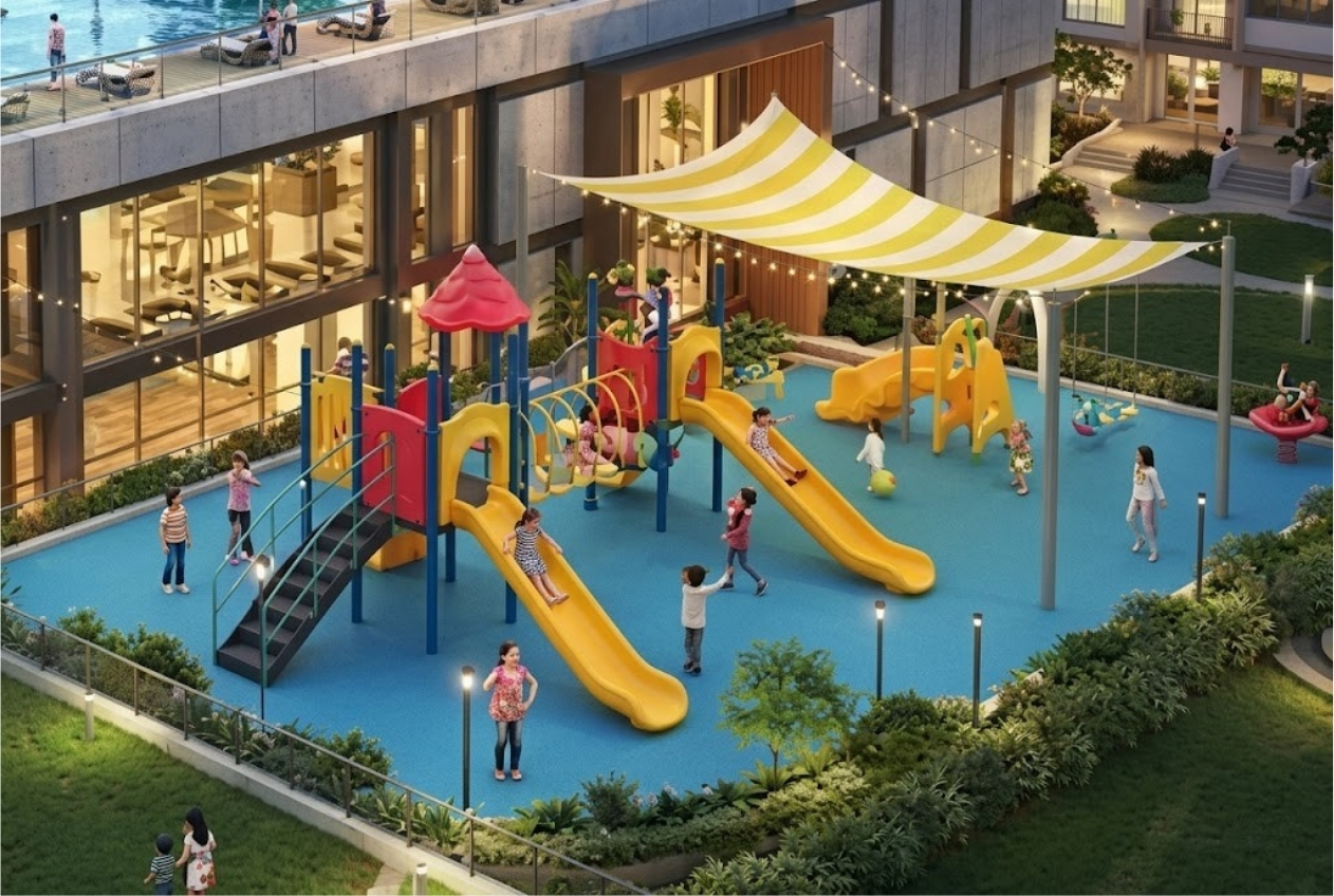 Godrej Emerald Waters Kisd play area