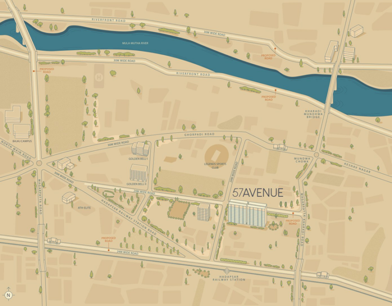 57 avenue, mundhwa