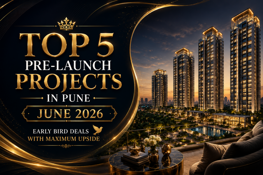 Top 5 Pre-Launch Projects in Pune : June 2026: Early Bird Deals with Maximum Upside