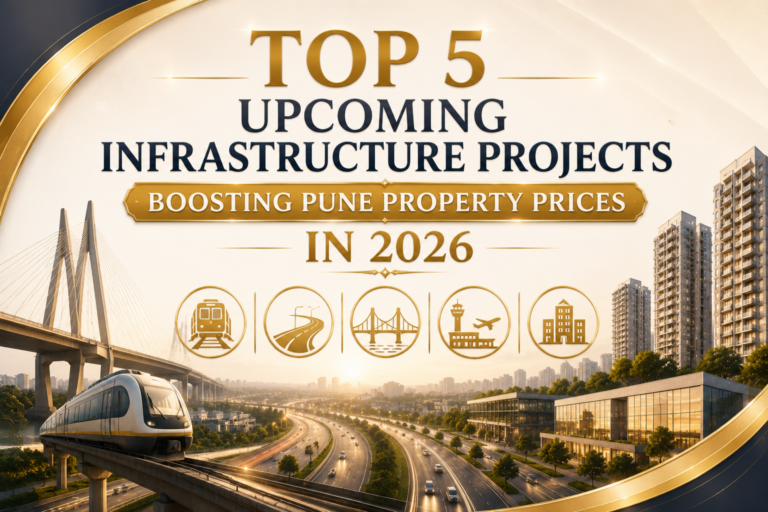Top 5 Upcoming Infrastructure Projects Boosting Pune Property Prices in 2026