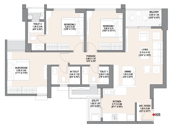 Godrej Ivara 2 BHK