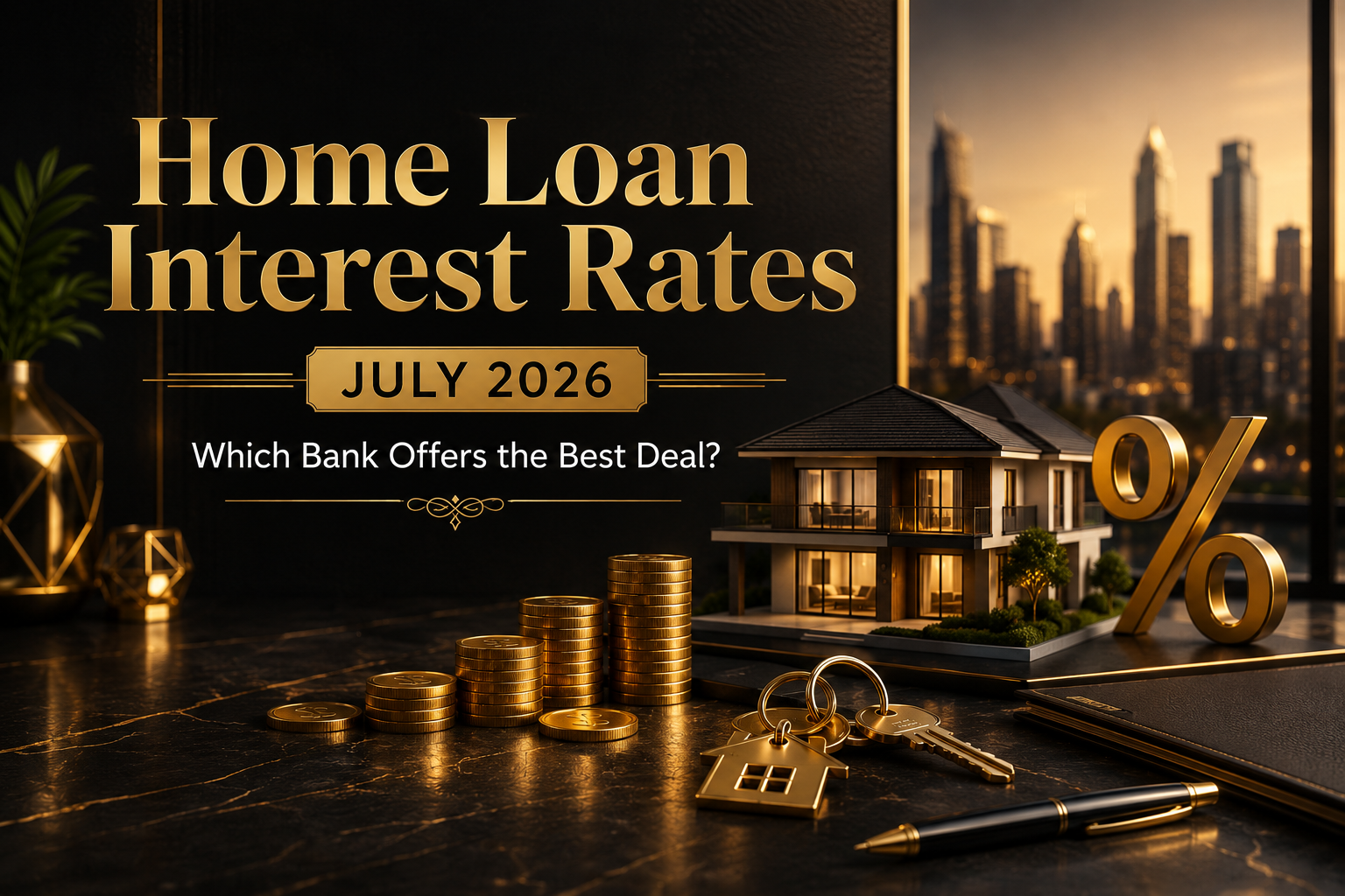 Home Loan Interest Rates July 2026 : Which Bank Offers the Best Deal?