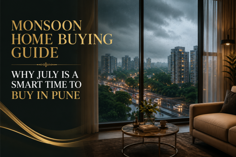 Monsoon Home Buying Guide : Why July is a Smart Time to Buy in Pune