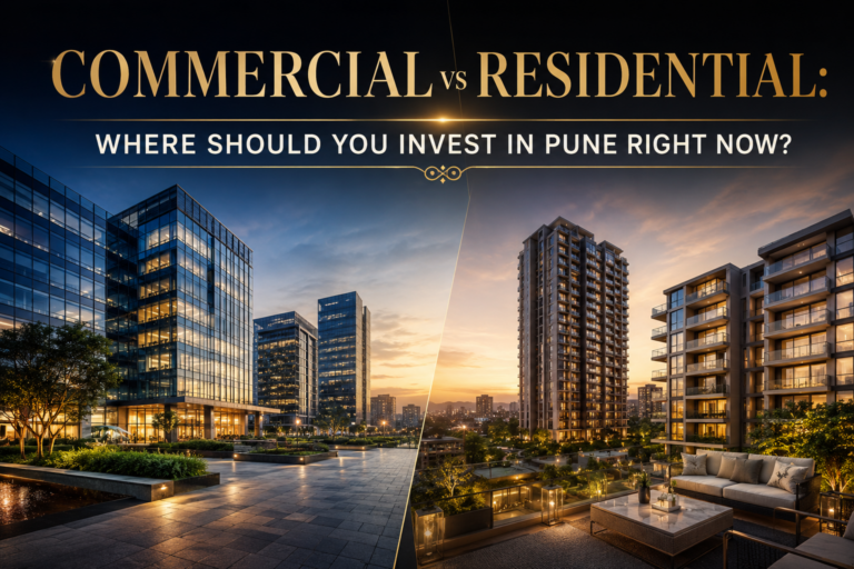 Commercial vs Residential: Where Should You Invest in Pune Right Now?